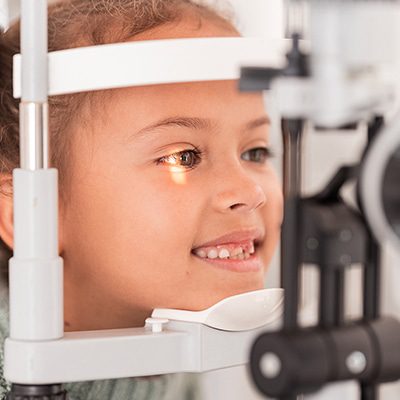 Pediatric eye care available